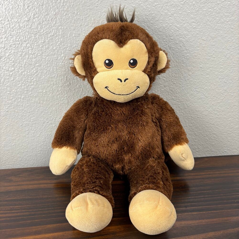 Build a Bear Workshop Curious George Brown Plush Character Monkey Animal Cartoon